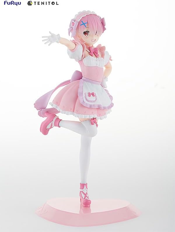 FuRyu - Re:Zero Starting Life in Another World - Yumekawa Maid Ram Tenitol Figure - Fundom