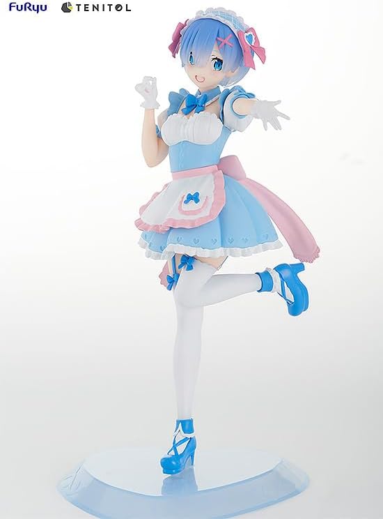 FuRyu - Re:Zero Starting Life in Another World - Yumekawa Maid Rem Tenitol Figure - Fundom