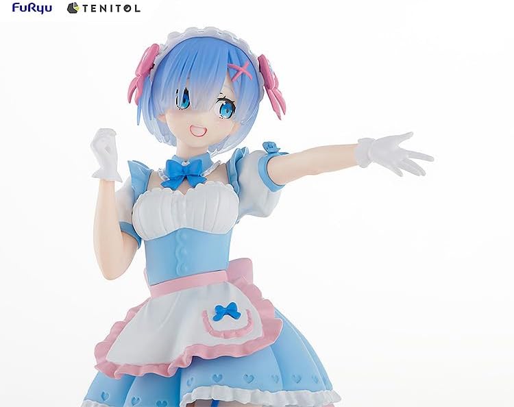 FuRyu - Re:Zero Starting Life in Another World - Yumekawa Maid Rem Tenitol Figure - Fundom