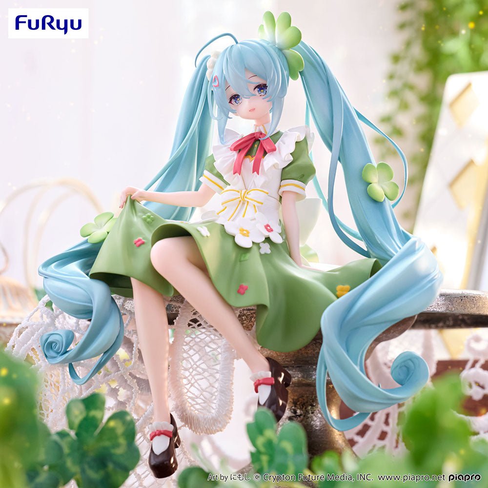 FuRyu - Vocaloid - Hatsune Miku Flower Fairy Clover Noodle Stopper Figure - Fundom