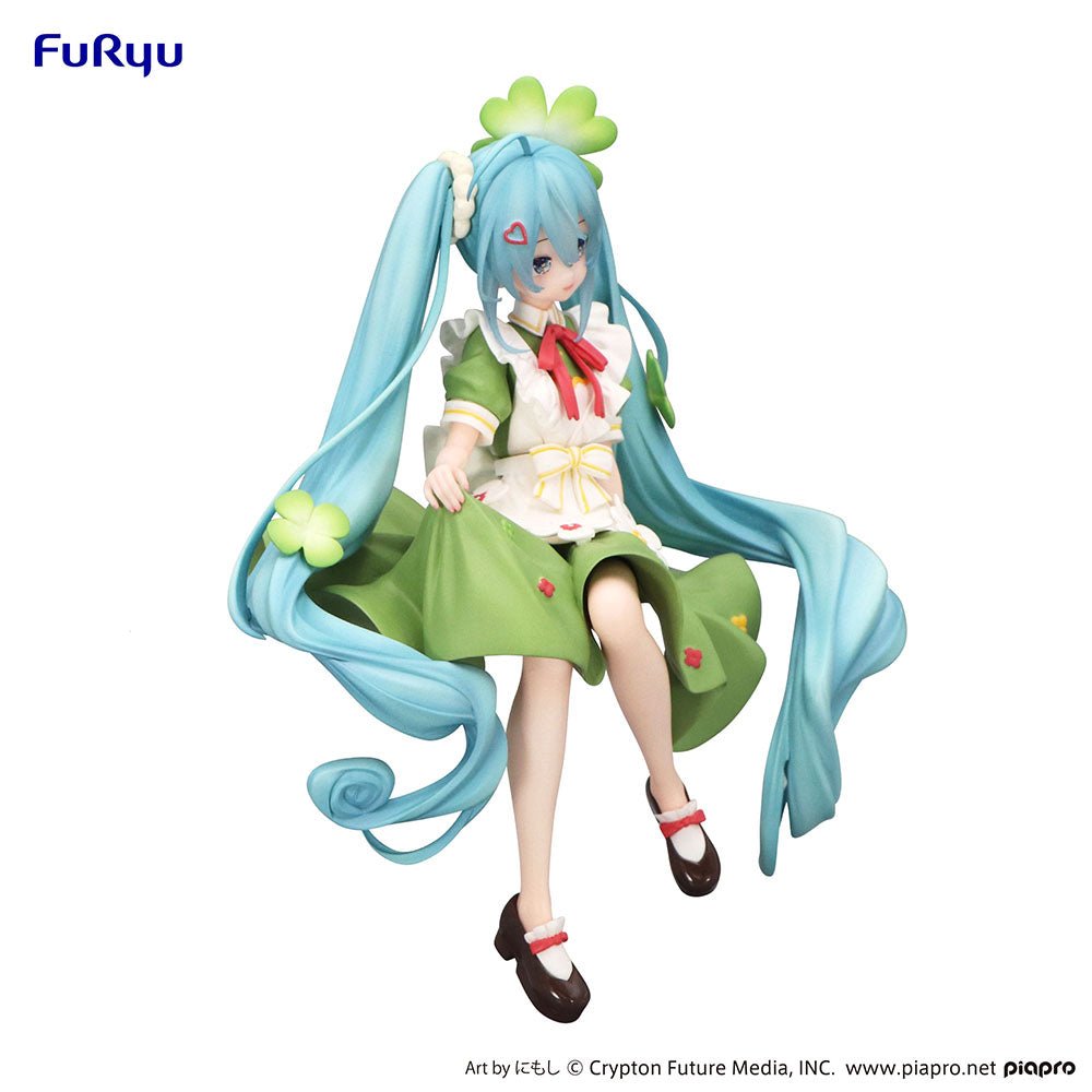FuRyu - Vocaloid - Hatsune Miku Flower Fairy Clover Noodle Stopper Figure - Fundom