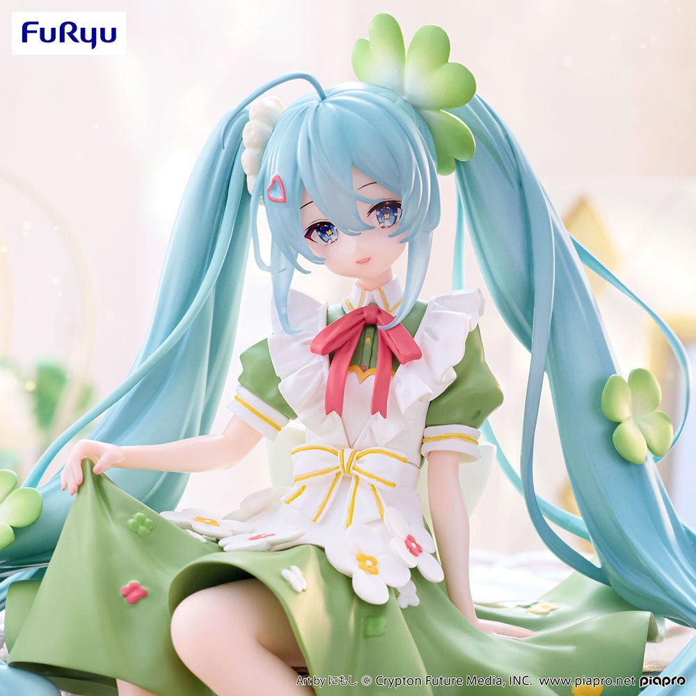 FuRyu - Vocaloid - Hatsune Miku Flower Fairy Clover Noodle Stopper Figure - Fundom