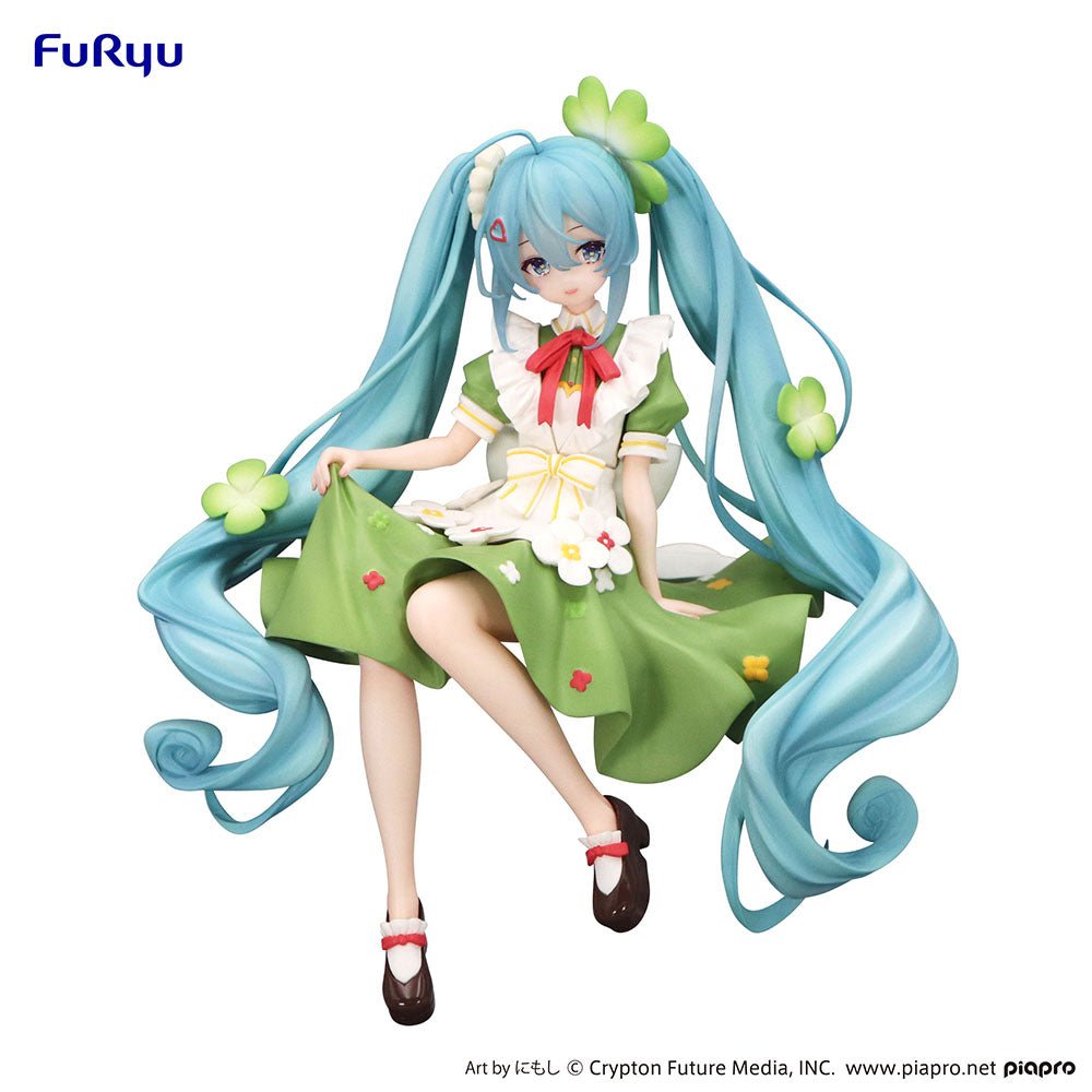FuRyu - Vocaloid - Hatsune Miku Flower Fairy Clover Noodle Stopper Figure - Fundom
