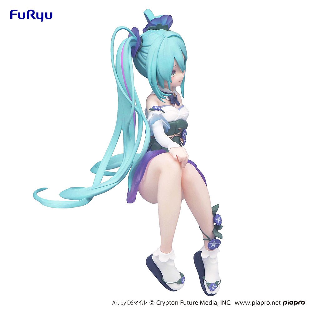 FuRyu - Vocaloid - Hatsune Miku Flower Fairy Morning Glory Ver Noodle Stopper Vocaloid Figure - Fundom