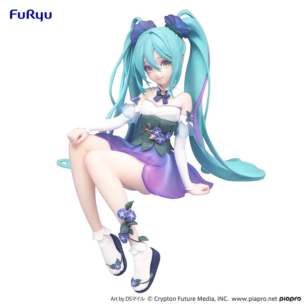 FuRyu - Vocaloid - Hatsune Miku Flower Fairy Morning Glory Ver Noodle Stopper Vocaloid Figure - Fundom