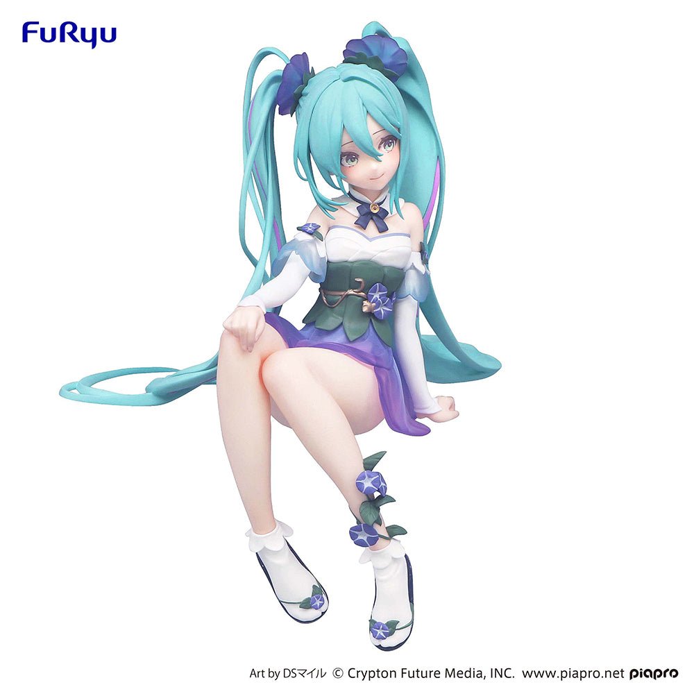FuRyu - Vocaloid - Hatsune Miku Flower Fairy Morning Glory Ver Noodle Stopper Vocaloid Figure - Fundom