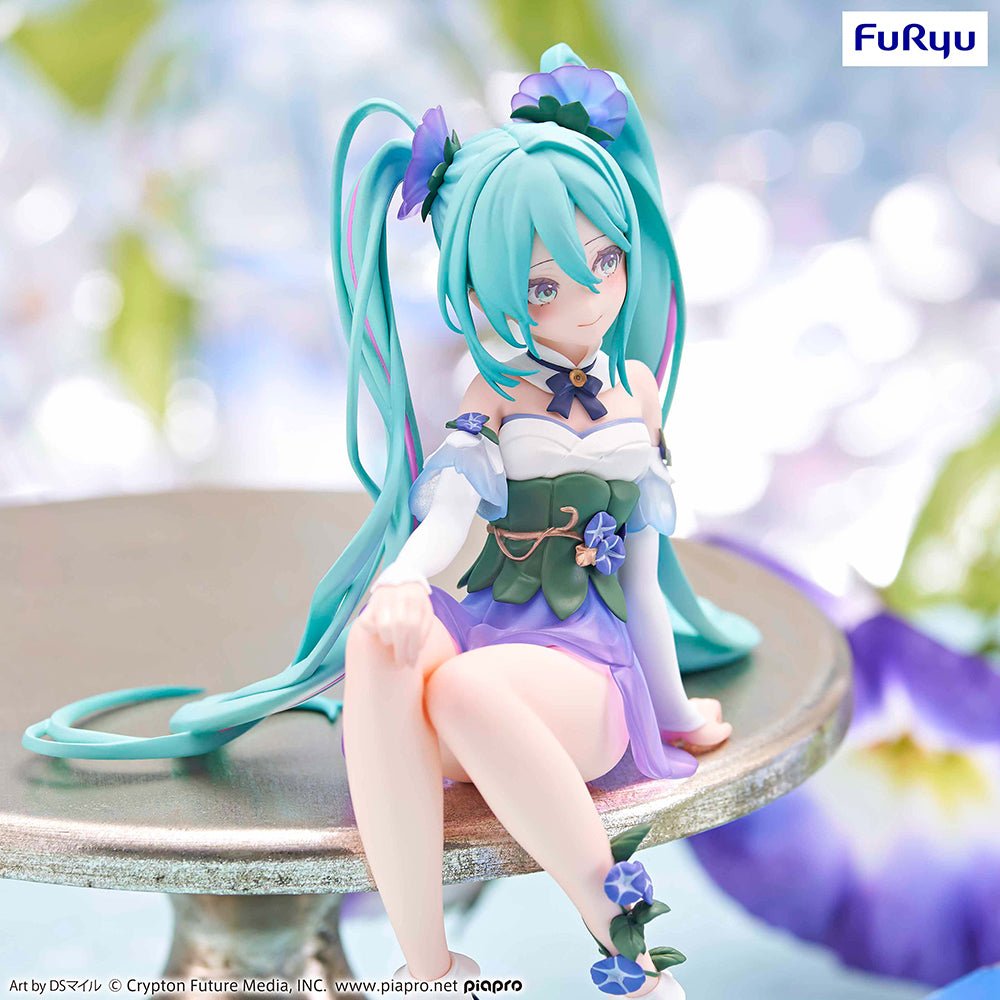 FuRyu - Vocaloid - Hatsune Miku Flower Fairy Morning Glory Ver Noodle Stopper Vocaloid Figure - Fundom