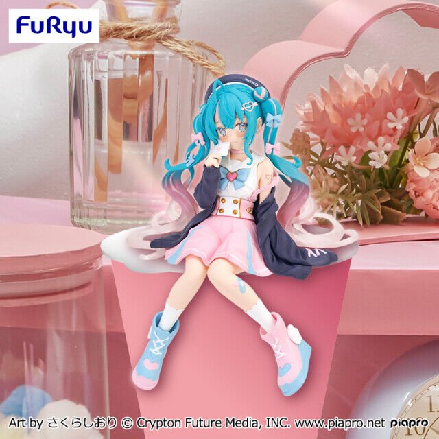FuRyu - Vocaloid - Hatsune Miku Love Sailor Ver. Noodle Stopper Figure - Fundom