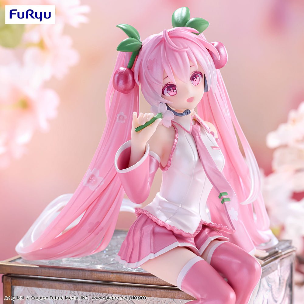FuRyu - Vocaloid - Hatsune Miku Sakura Miku 2024 Pearl Color Version Noodle Stopper Figure - Fundom