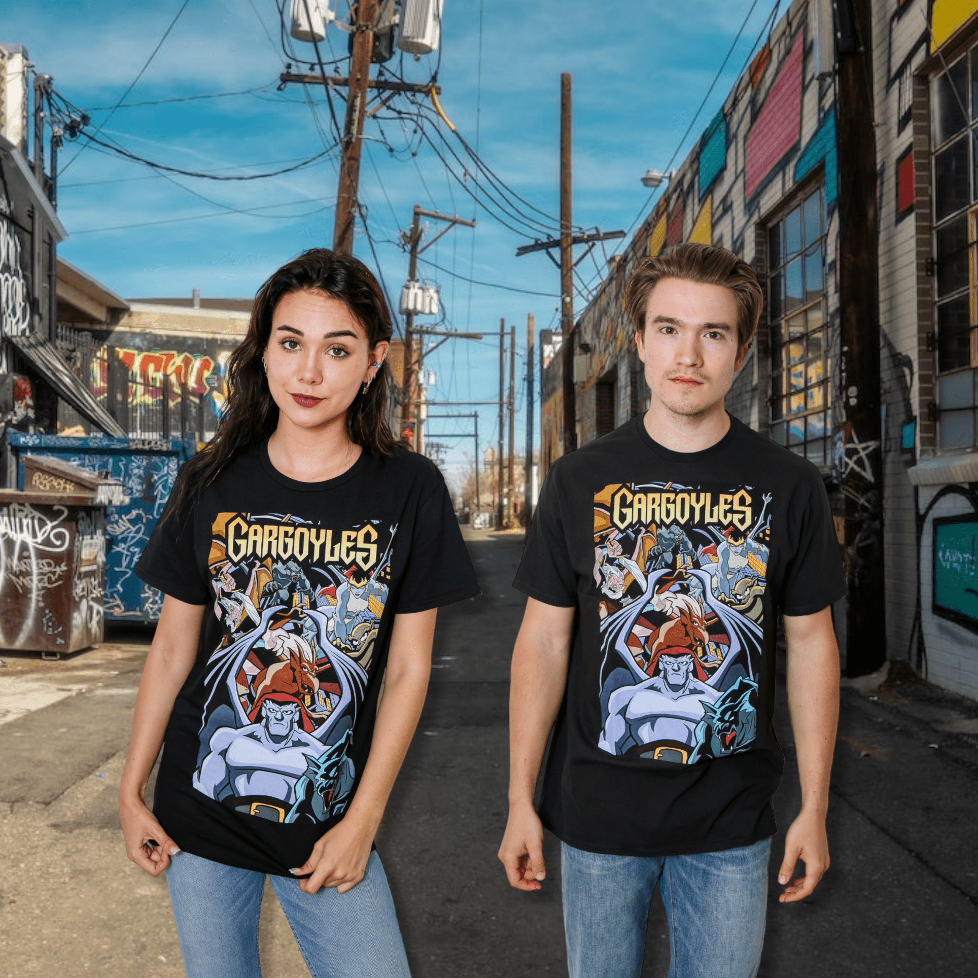 Gargoyles Comic Cover Disney Adult T-Shirt - Fundom