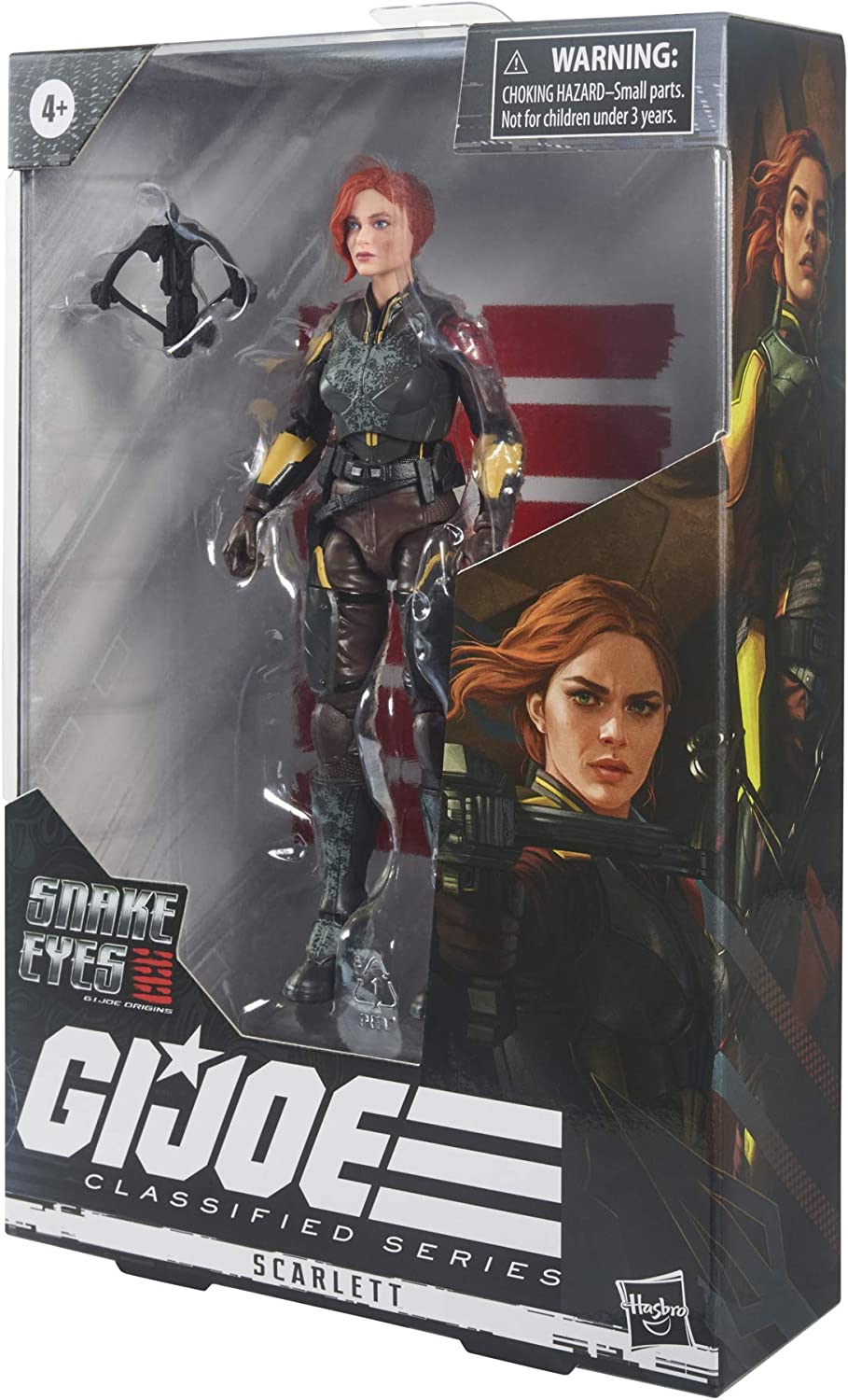G.I. Joe Classified Series Snake Eyes Origins Scarlett Action Figure - Fundom