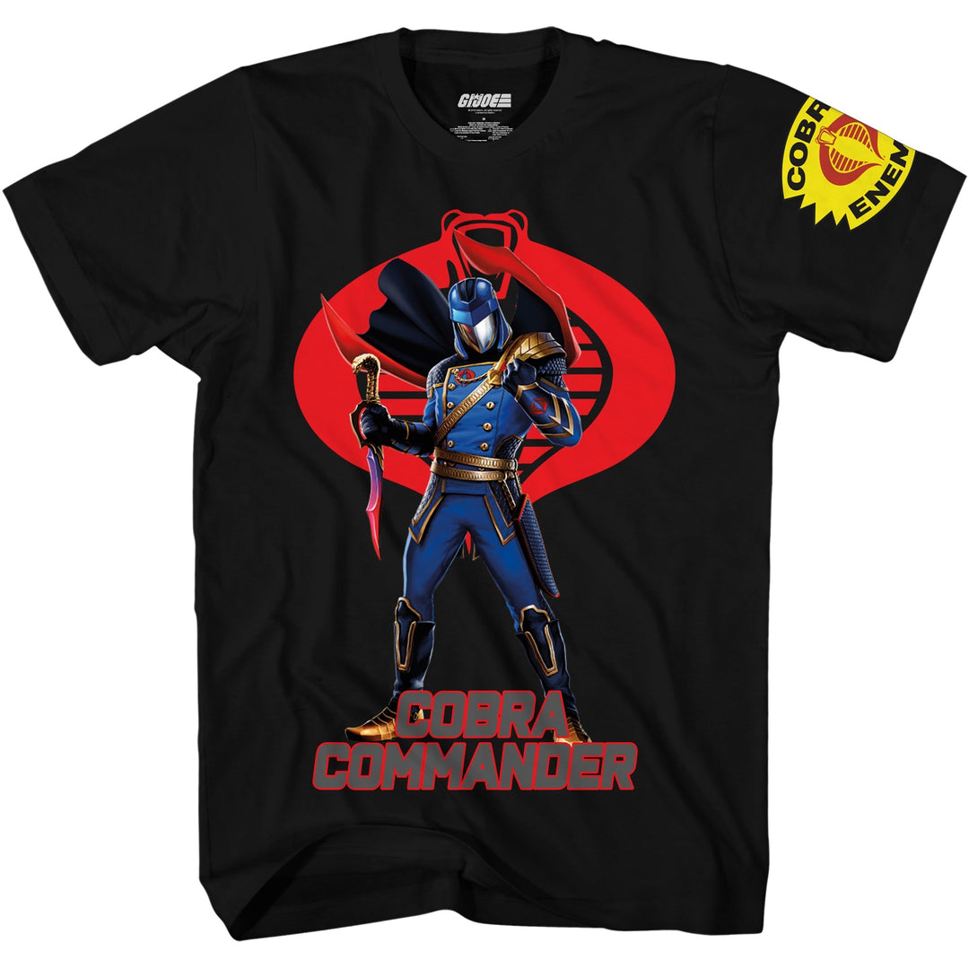 G.I. Joe Cobra Commander Stand Adult T-Shirt - Fundom
