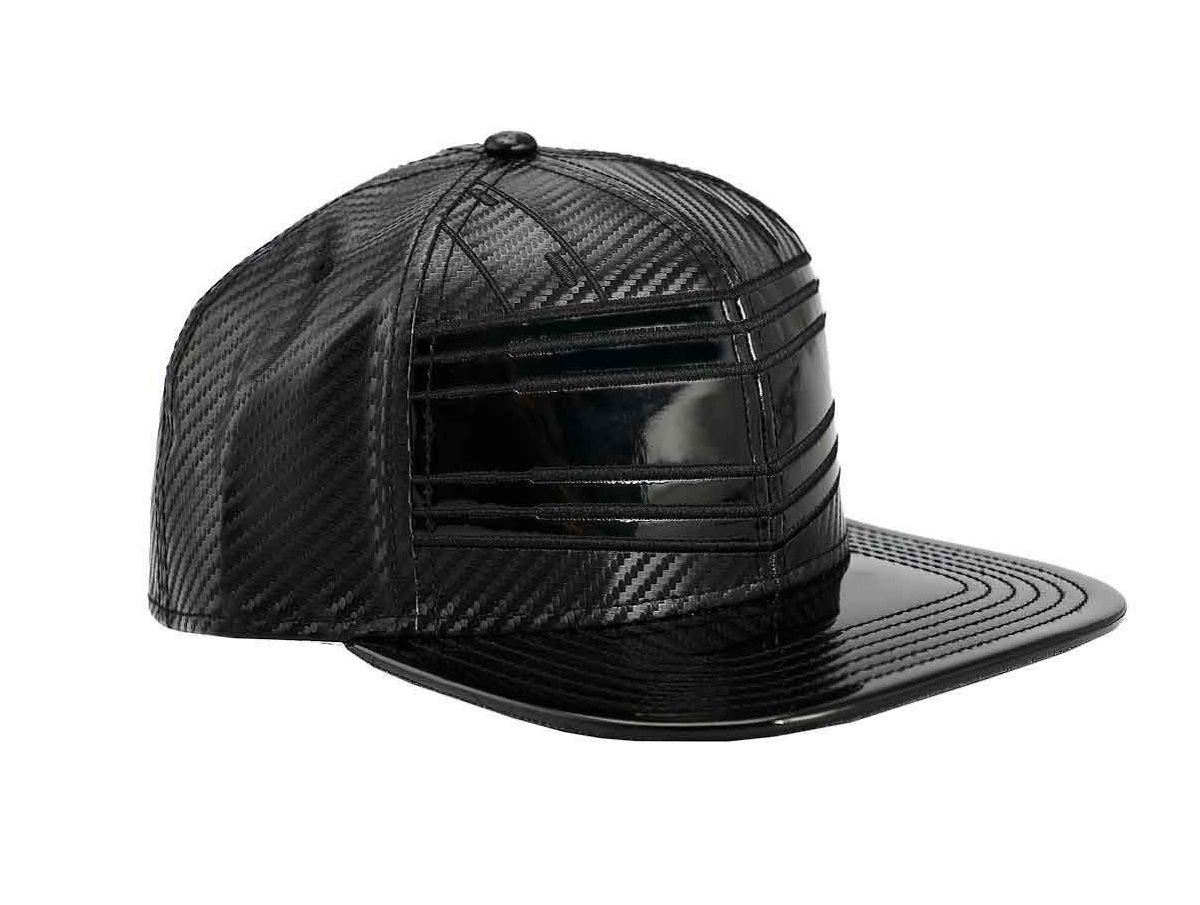 G.I. Joe Snake Eyes 6 Panel Carbon Fiber Snapback Cap Hat - Fundom