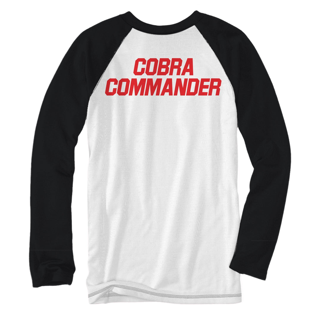 G.I.Joe Cobra Army Logo 80's Baseball Raglan Style Adult T-Shirt - Fundom