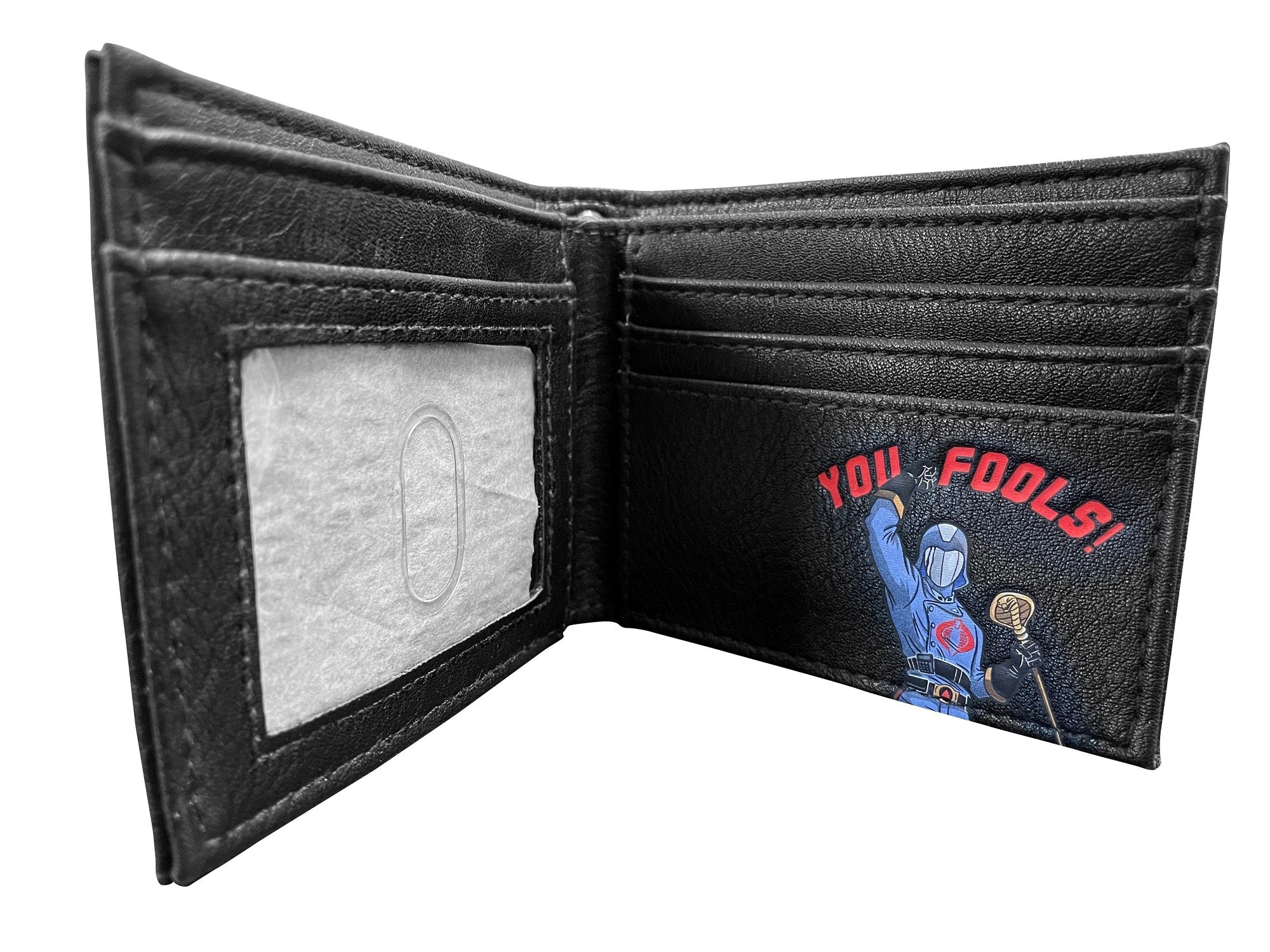 G.I.Joe Cobra Symbol with Cobra Commander Bifold Wallet - Fundom