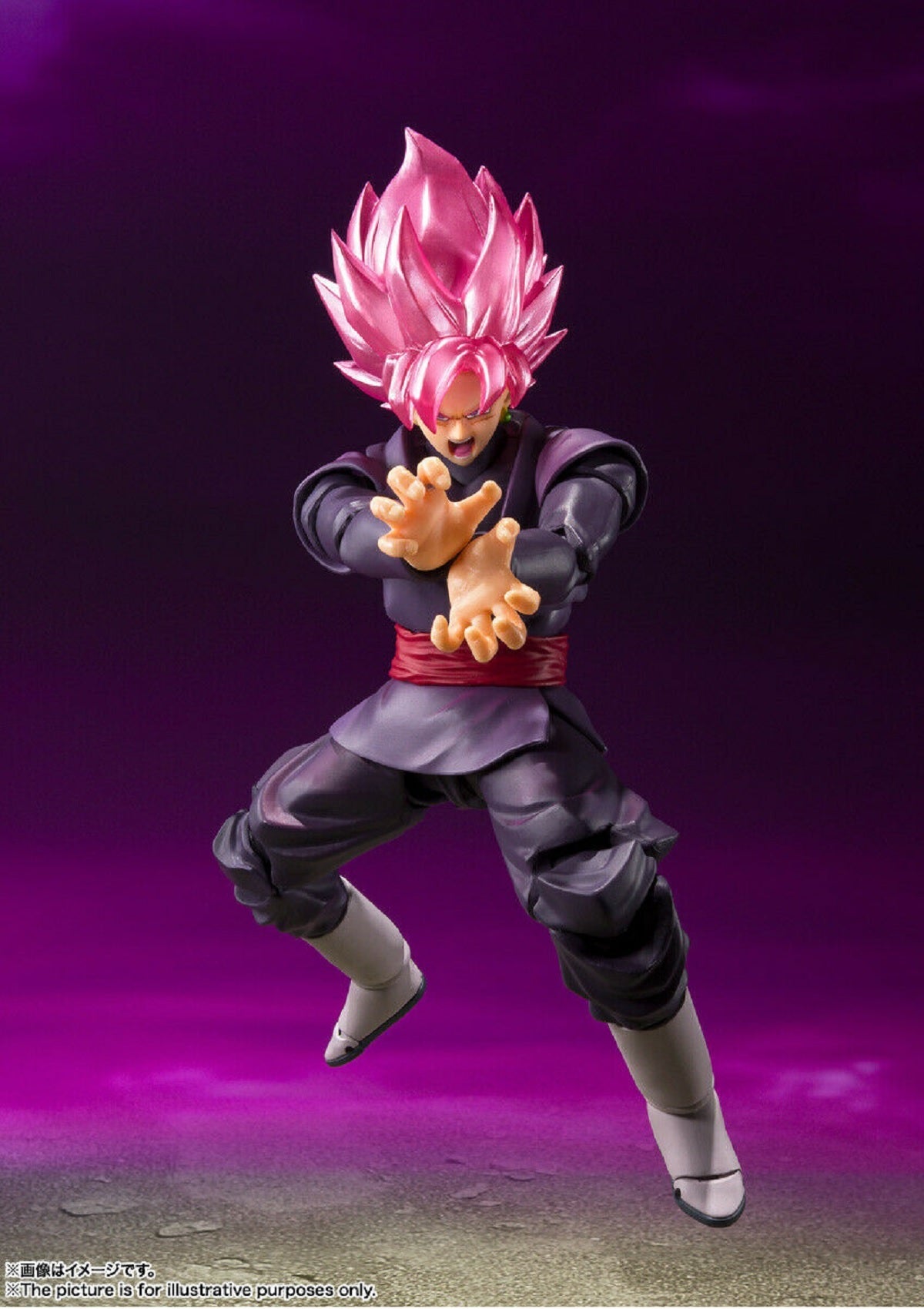 Dragon Ball Super Goku Black Super Saiyan Rose Bandai Spirits S.H. Figuarts Figure