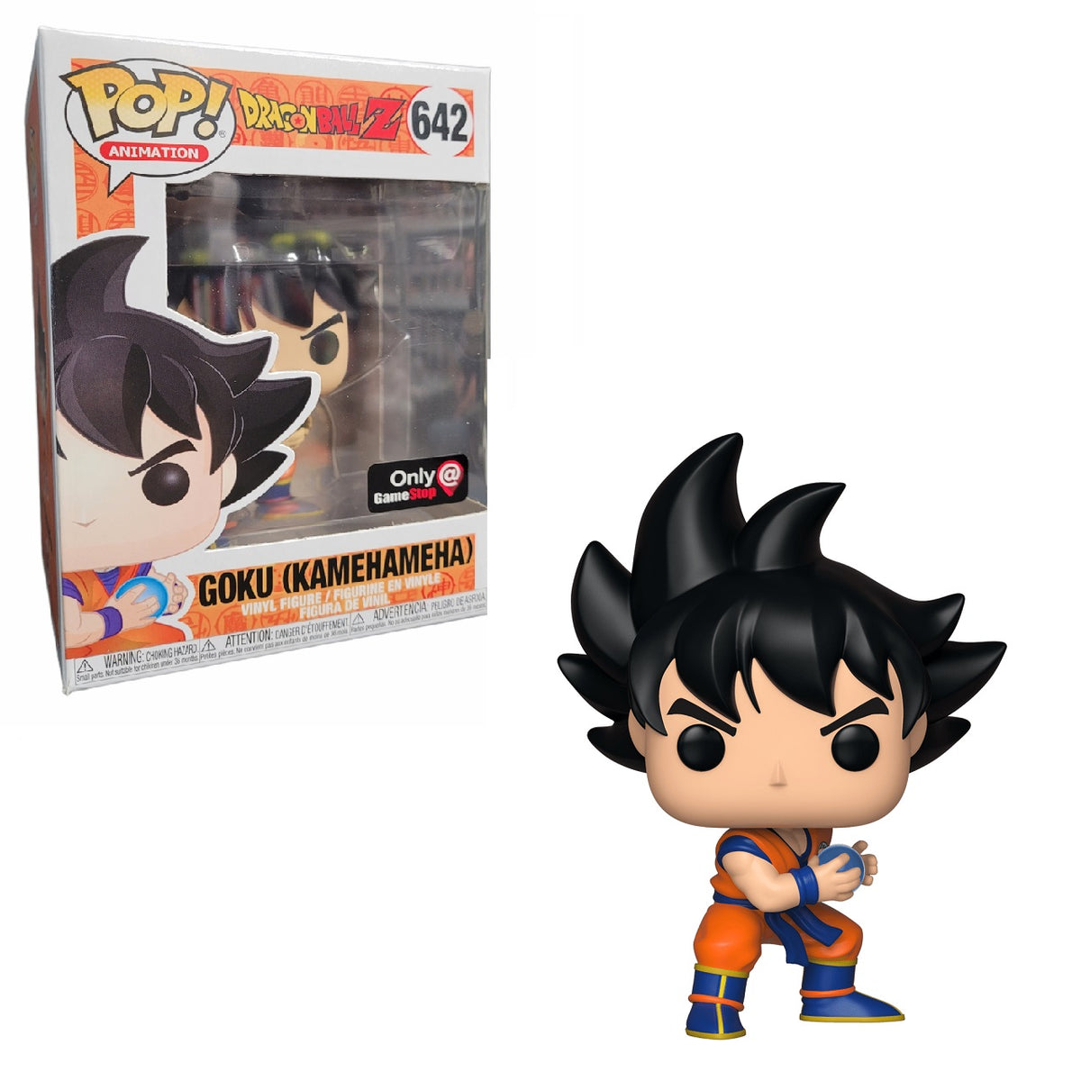 Funko Pop! Animation: Dragon Ball Z - Goku Kamehameha Gamestop Exclusive