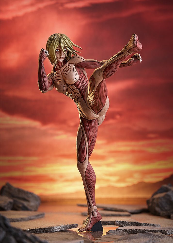 Good Smile - Attack On Titan - Annie Leonhart Female Titan Version Pop Up Parade Large Size Figure - Fundom
