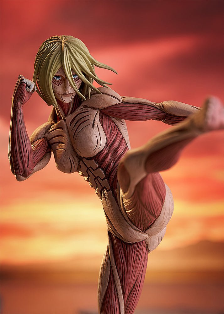 Good Smile - Attack On Titan - Annie Leonhart Female Titan Version Pop Up Parade Large Size Figure - Fundom