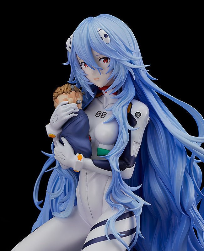 Good Smile - Rebuild of Evangelion - Rei Ayanami Long Hair Plugsuit Ver. 1/7 Scale Figure - Fundom