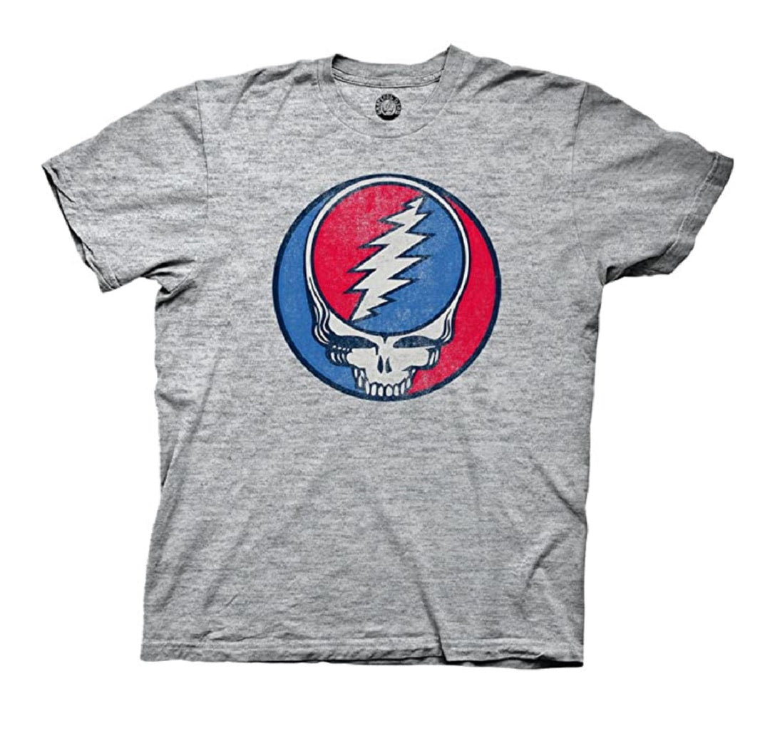 Grateful Dead Steal Your Face Vintage Adult T-Shirt - Fundom