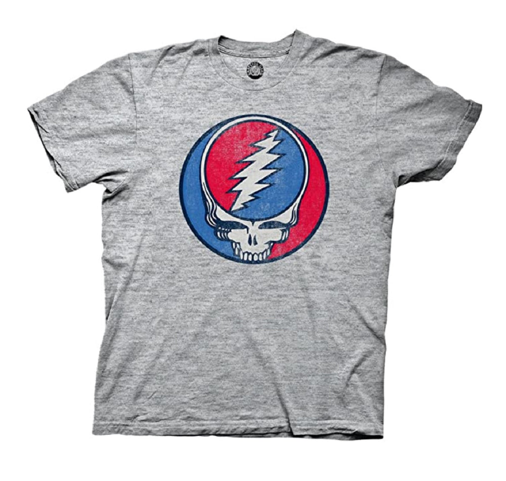 Grateful Dead Steal Your Face Vintage Adult T-Shirt - Fundom