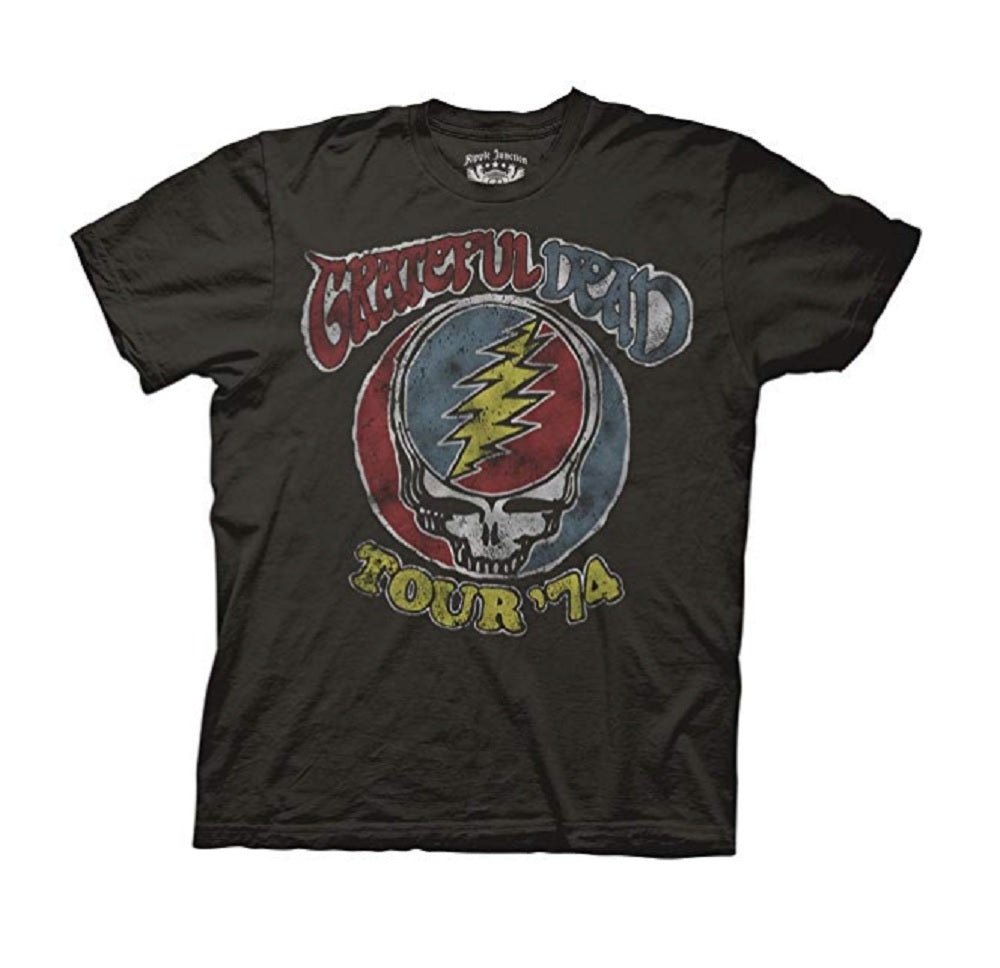 Grateful Dead Tour 74 Vintage Adult T-Shirt - Fundom
