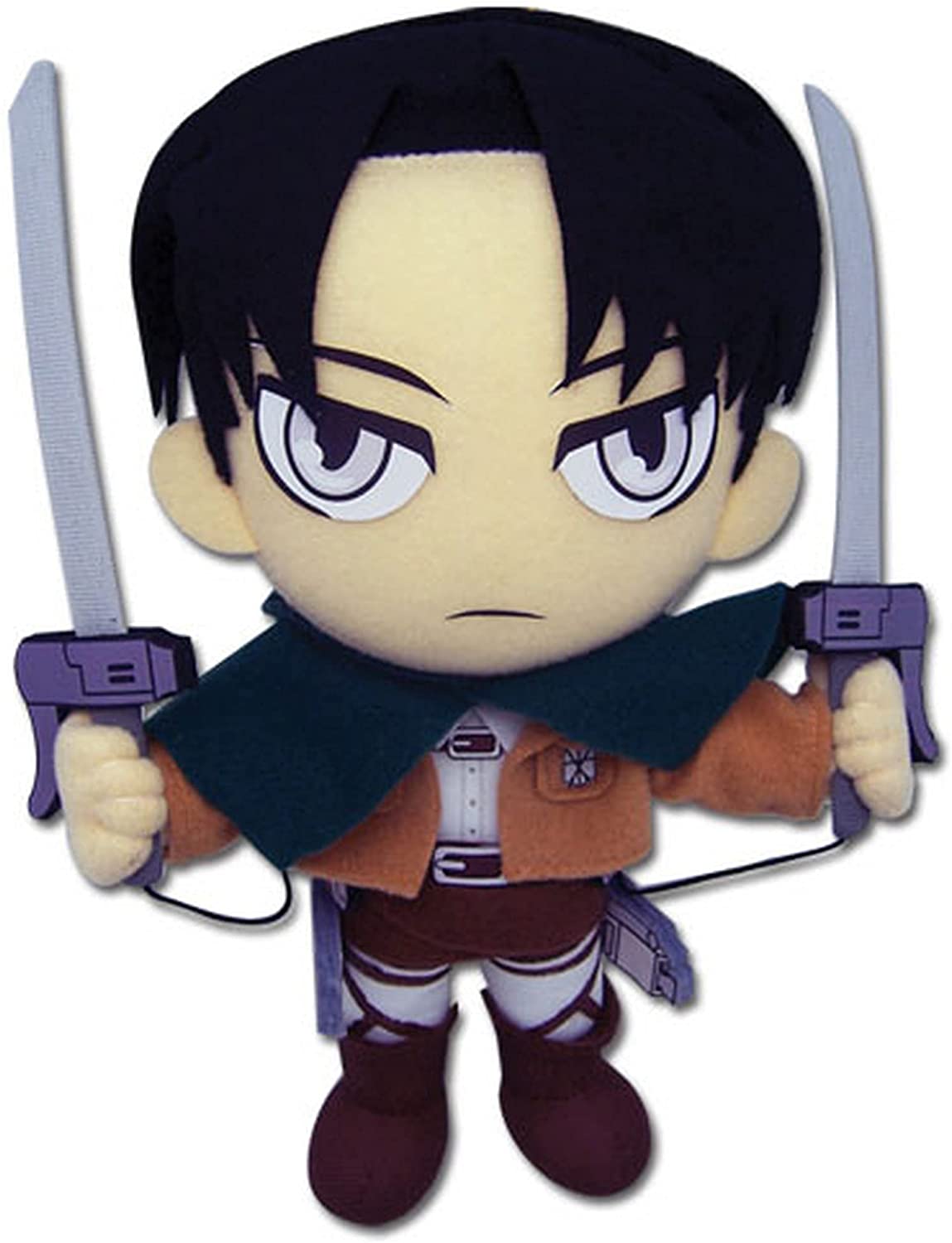 Great Eastern Attack on Titan 9" Levi Ackerman Plush - Fundom