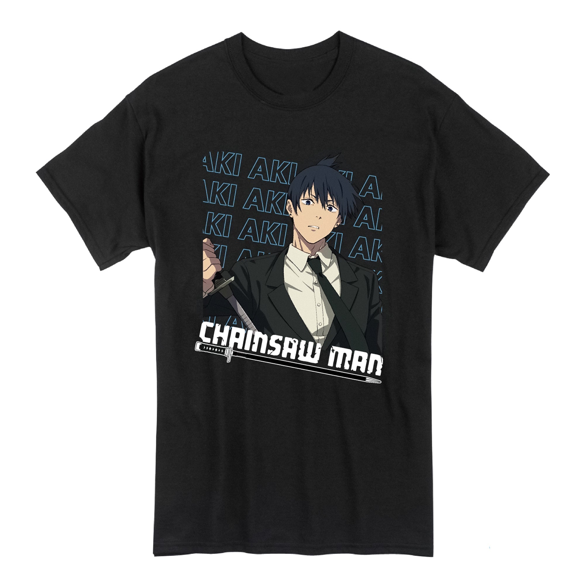 Great Eastern Entertainment Chainsaw Man - Aki's Attack Adult Men T-Shirt - Fundom
