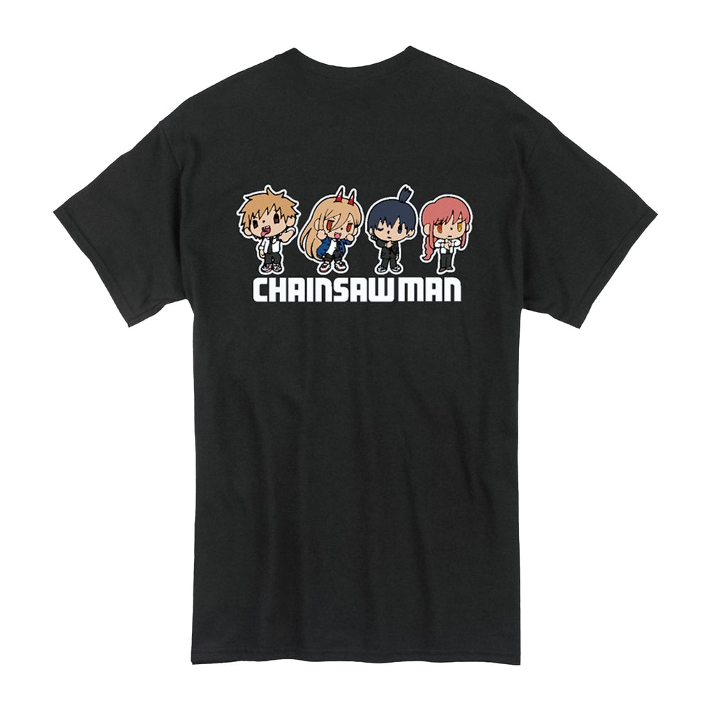 Great Eastern Entertainment Chainsaw Man - Pochita Denji Makima Aki Power SD Adult Men T-Shirt - Fundom