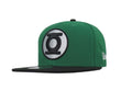 Green Lantern Hal Jordan Symbol New Era 9Fifty Adjustable Snapback Cap Hat - Fundom