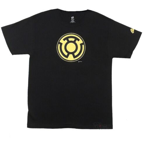 Green Lantern Sinestro Corps Symbol DC Comics Adult T-Shirt - Fundom
