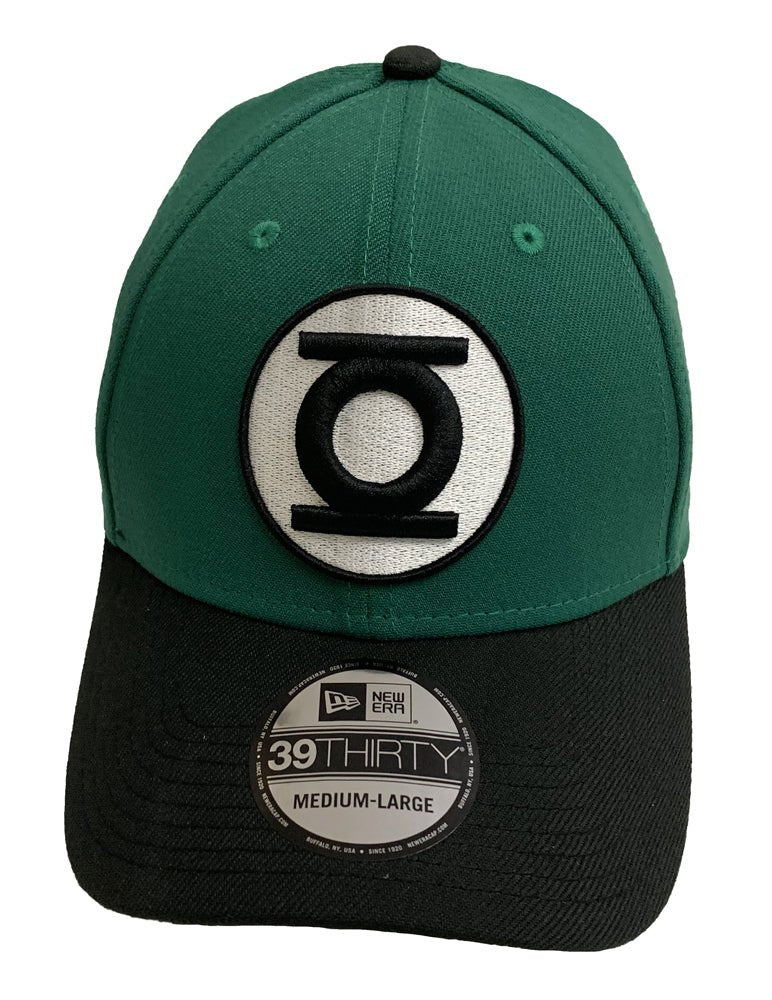 Green Lantern Symbol DC Comics New Era 39Thirty Fitted Hat - Large/Xlarge - Fundom
