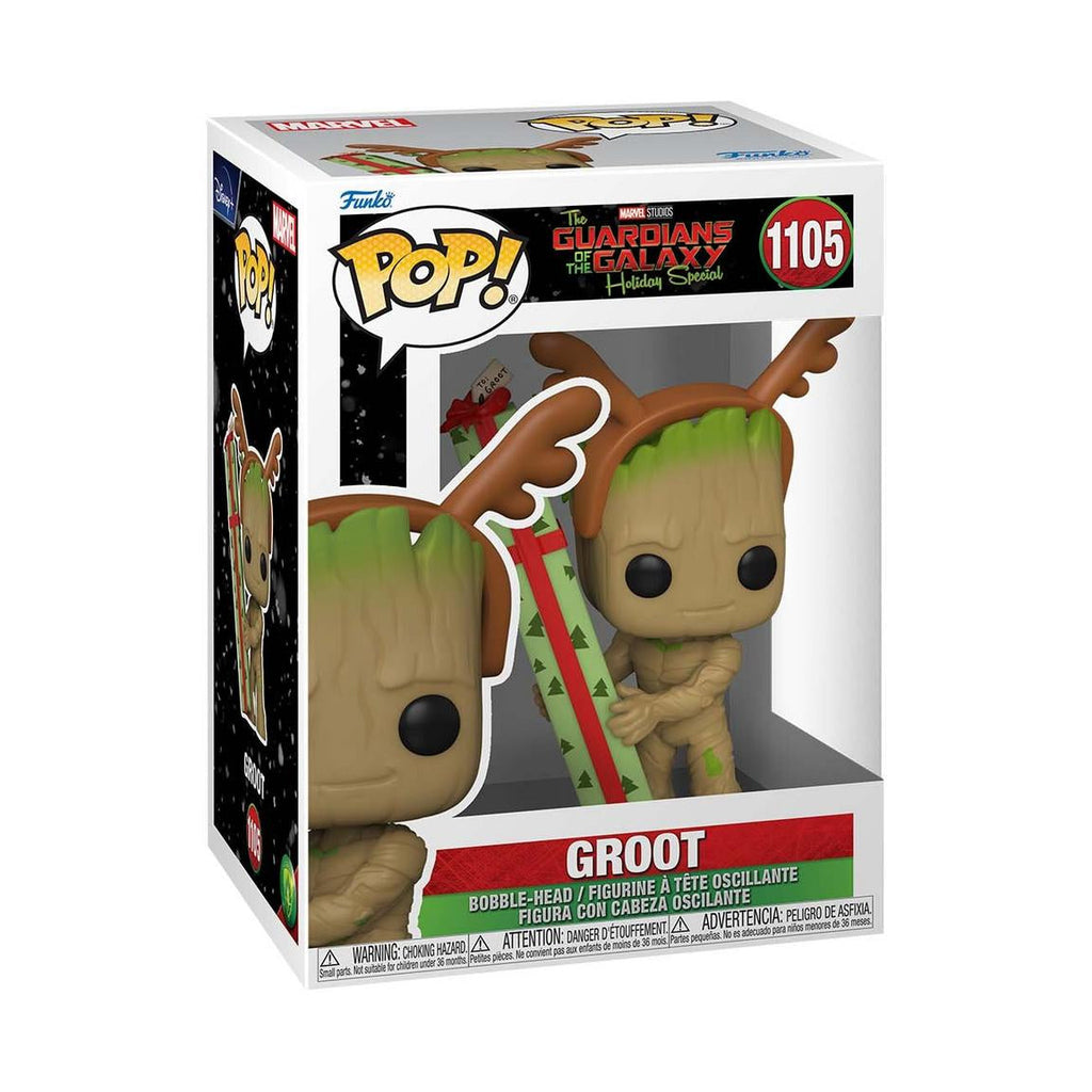 Funko Pop! Marvel: The Guardians of the Galaxy Holiday Special - Groot #1105