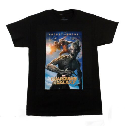 Guardians Of The Galaxy Movie Rocket & Groot Marvel Adult T-Shirt - Fundom