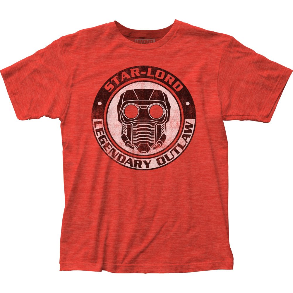 Guardians of the Galaxy Star - Lord Legendary Outlaw Marvel Adult T-Shirt - Fundom