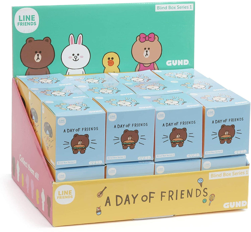GUND LINE Friends Blind Box Series 1 Mystery Plush, 3" - Fundom