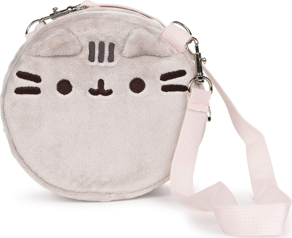 GUND Pusheen Crossbody Plush Purse with Zipper and Detachable Strap Bag - Fundom