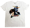 Gundam Wing Heero And Gundam Adult T-Shirt - Fundom