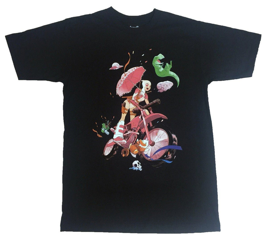 Gwenpool Extreme Challenge Marvel Comics Adult T-Shirt - Fundom