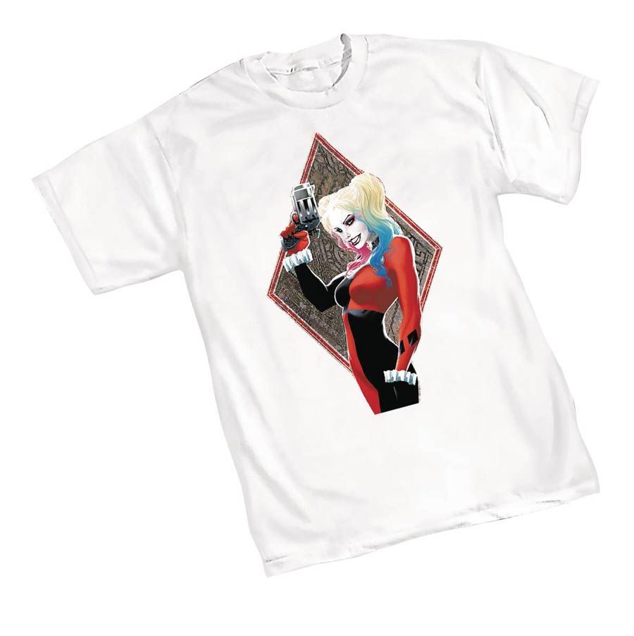 Harley Quinn Gem By Michael Turner Premium Adult T-Shirt - Fundom