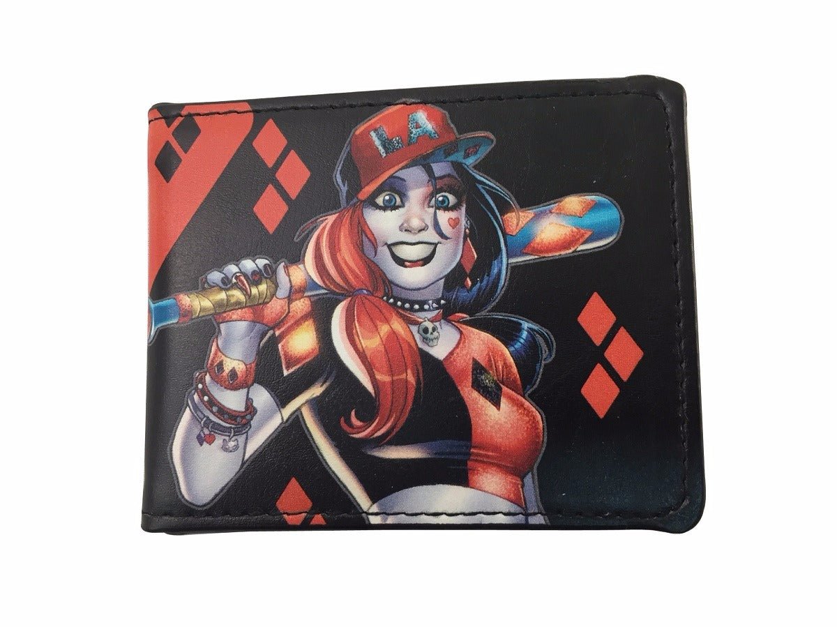 Harley Quinn La Baseball Cover Adult Bi - Fold Wallet - Fundom