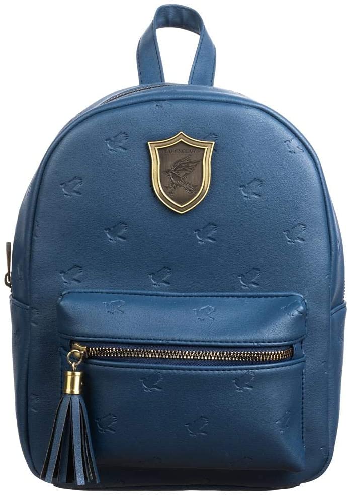 Harry Potter Hogwarts Ravenclaw Faux Leather Mini Backpack Bag - Fundom
