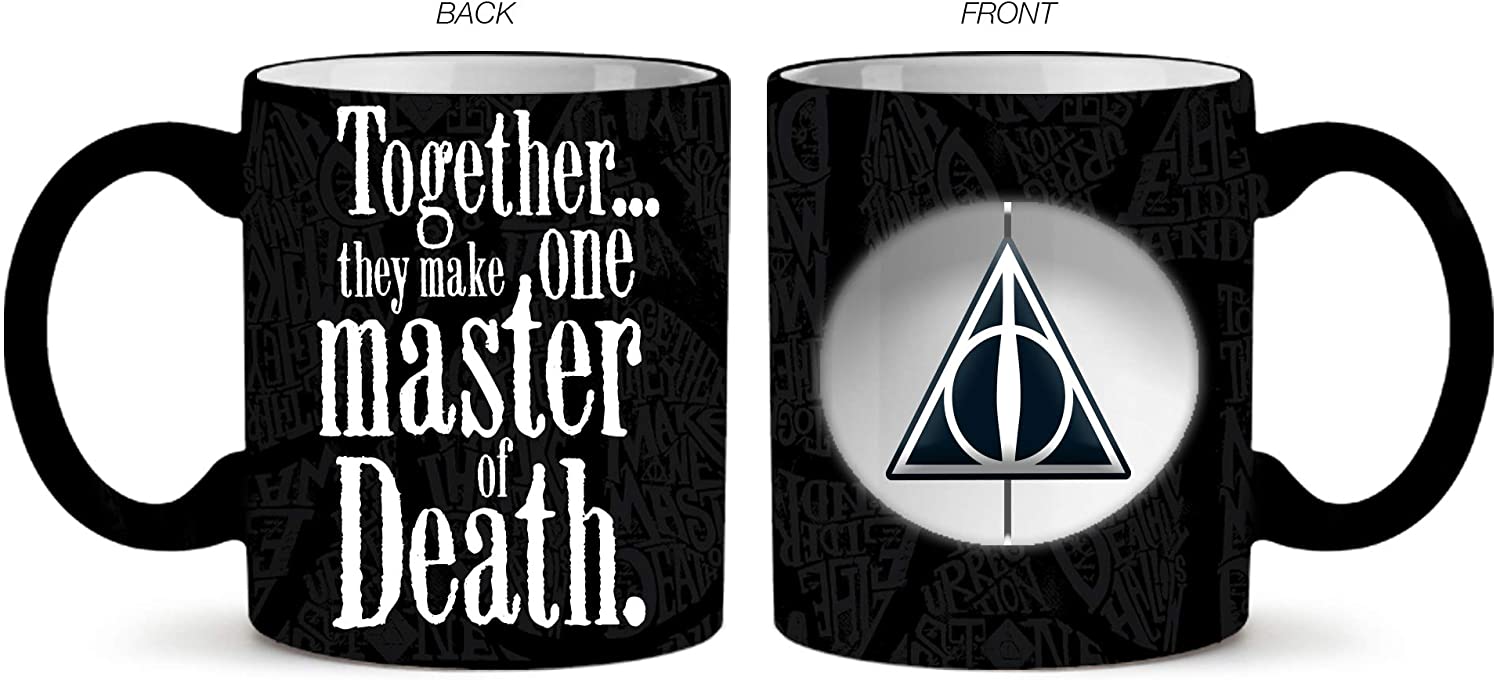 Harry Potter Master of Death 20oz Ceramic Mug with Spinner - Fundom