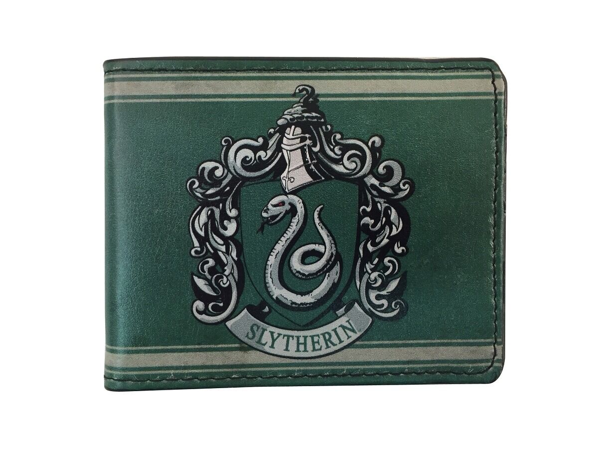 Harry Potter Slytherin Crest Logo Adult Bi - Fold Wallet - Fundom