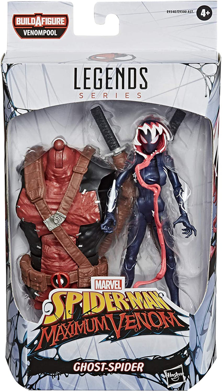 Hasbro Marvel Legends Series Venom 6" Ghost - Spider Collectible Action Figure - Fundom