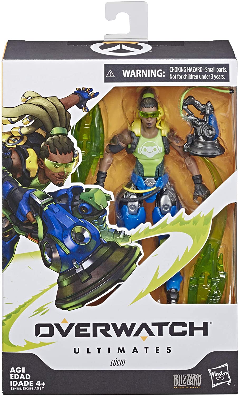 Hasbro Overwatch Ultimates Series Lucio 6" Collectible Action Figure - Fundom