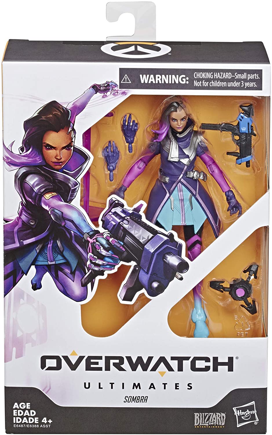Hasbro Overwatch Ultimates Series Sombra 6" Collectible Action Figure - Fundom