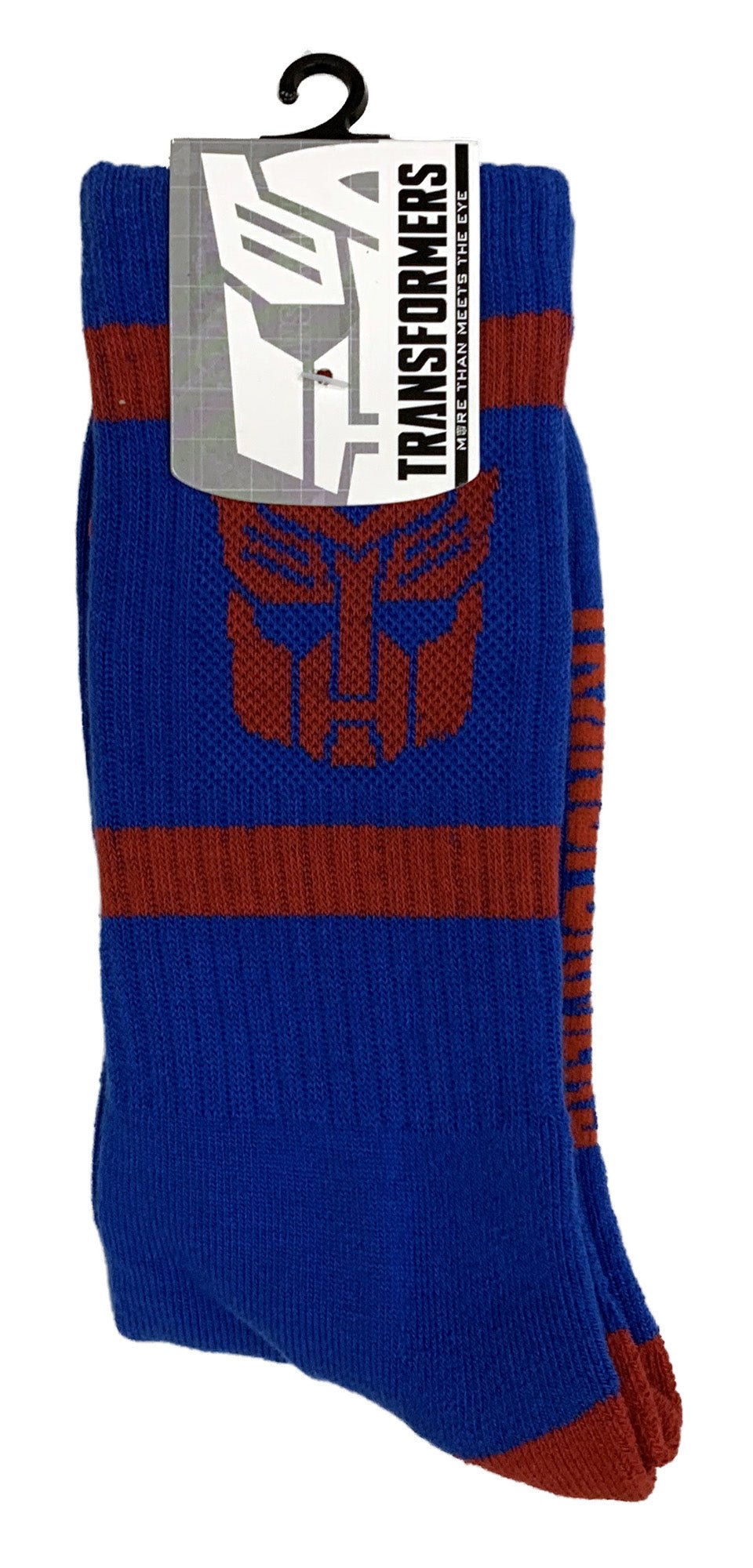 Hasbro Transformers Autobots Symbol Blue and Red Crew Socks - Fundom