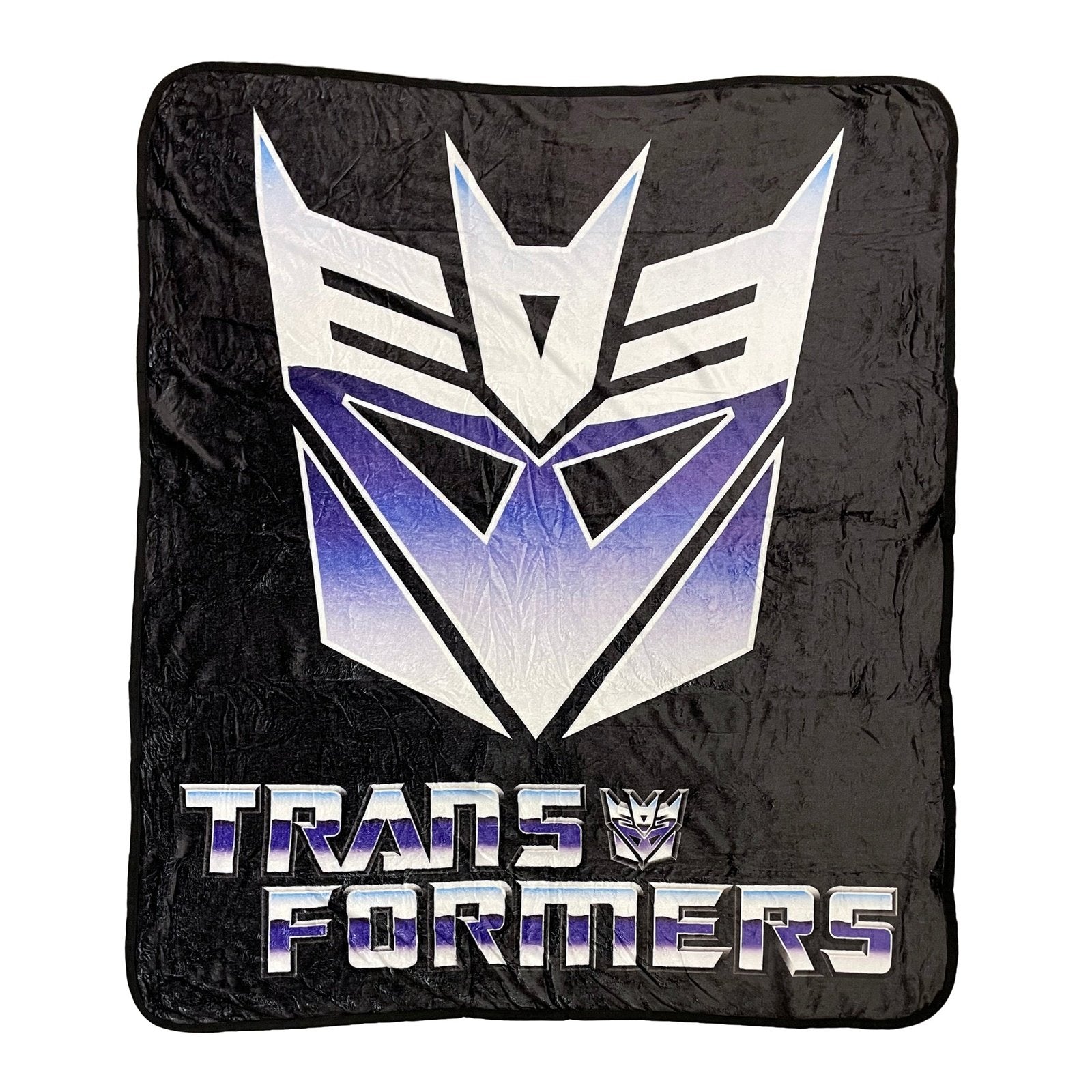 Hasbro Transformers Decepticon Symbol 80's Cartoon Fleece Throw Blanket - Fundom